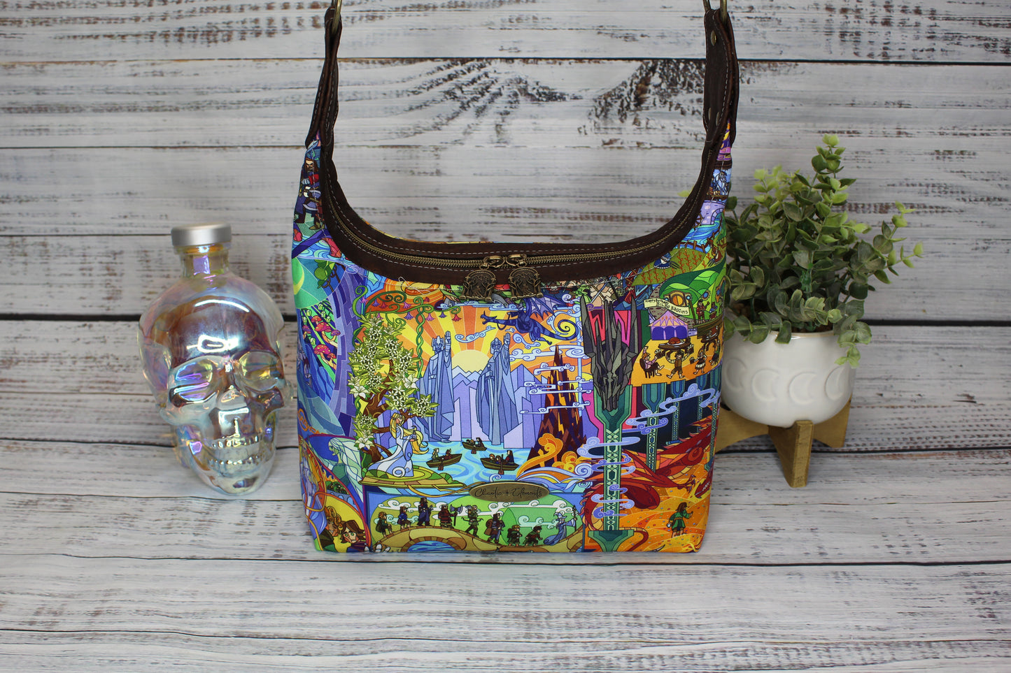 Stained Glass Fantasy Shoulder Bag