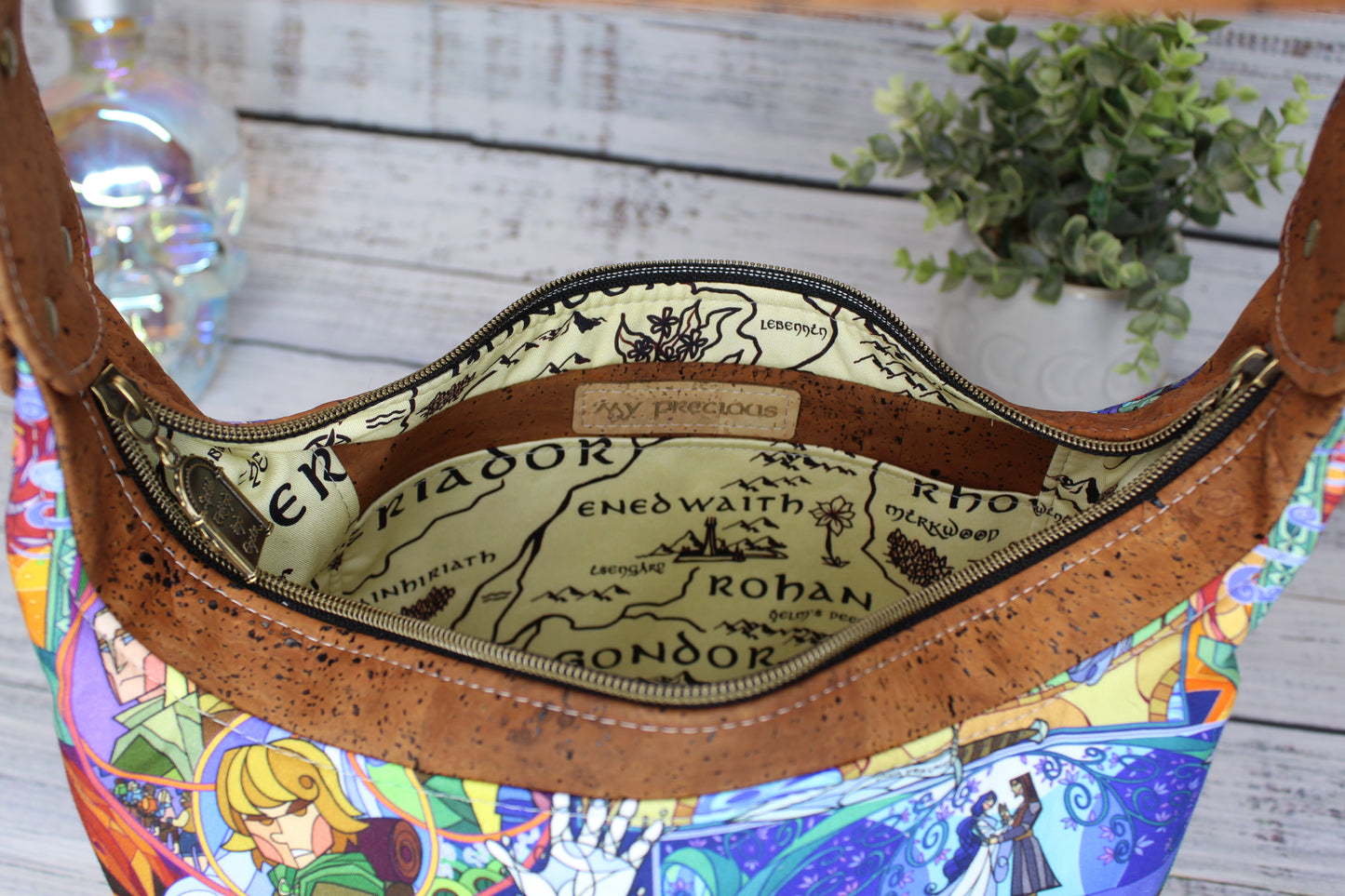 Stained Glass Fantasy Shoulder Bag