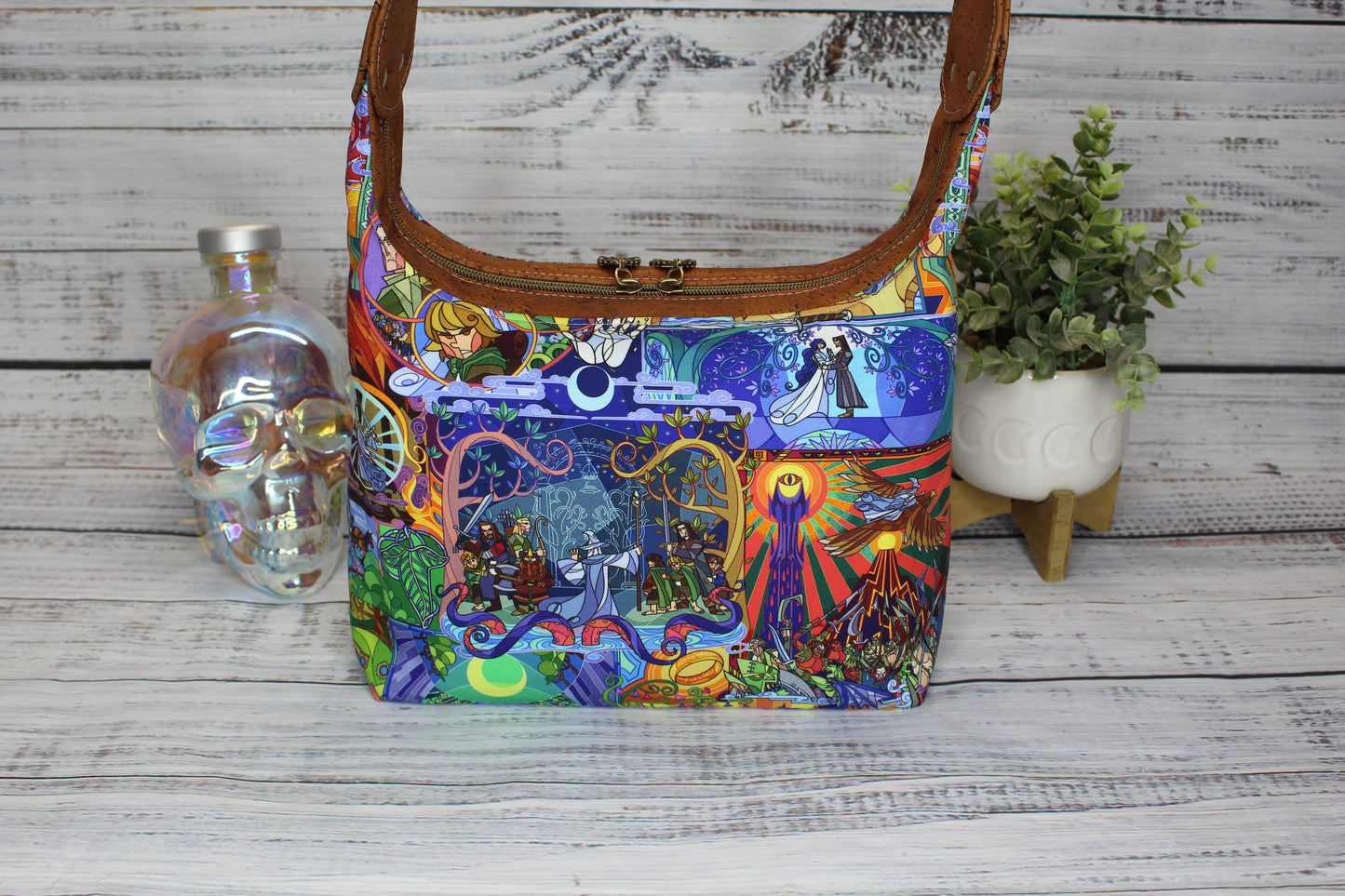 Stained Glass Fantasy Shoulder Bag