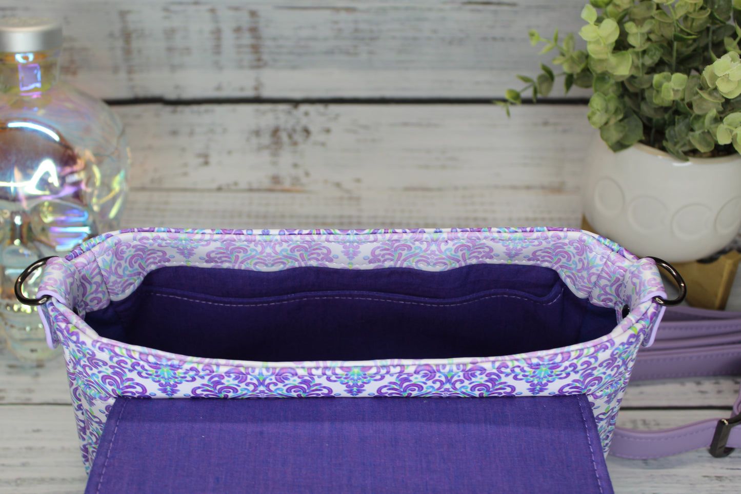 Purple Mouse Crossbody Bag