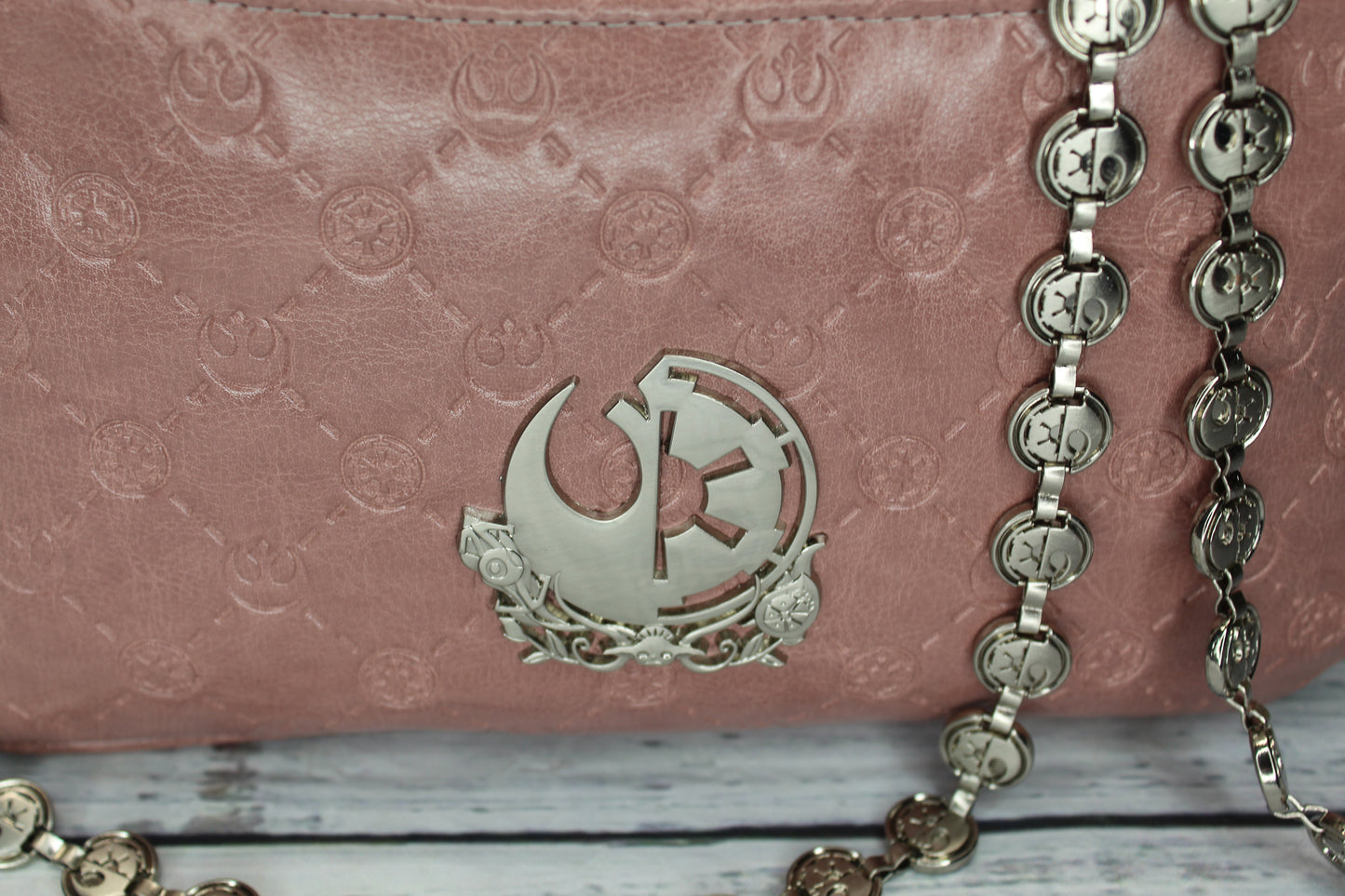 Pink Space Wars Crossbody Bag
