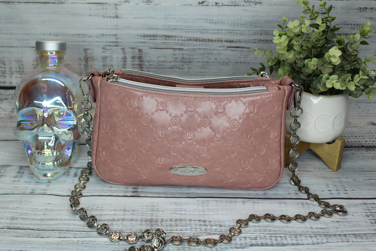 Pink Space Wars Crossbody Bag
