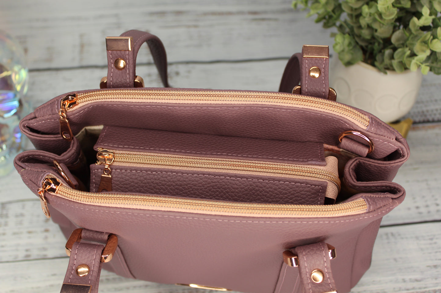 Dusty Purple Handbag