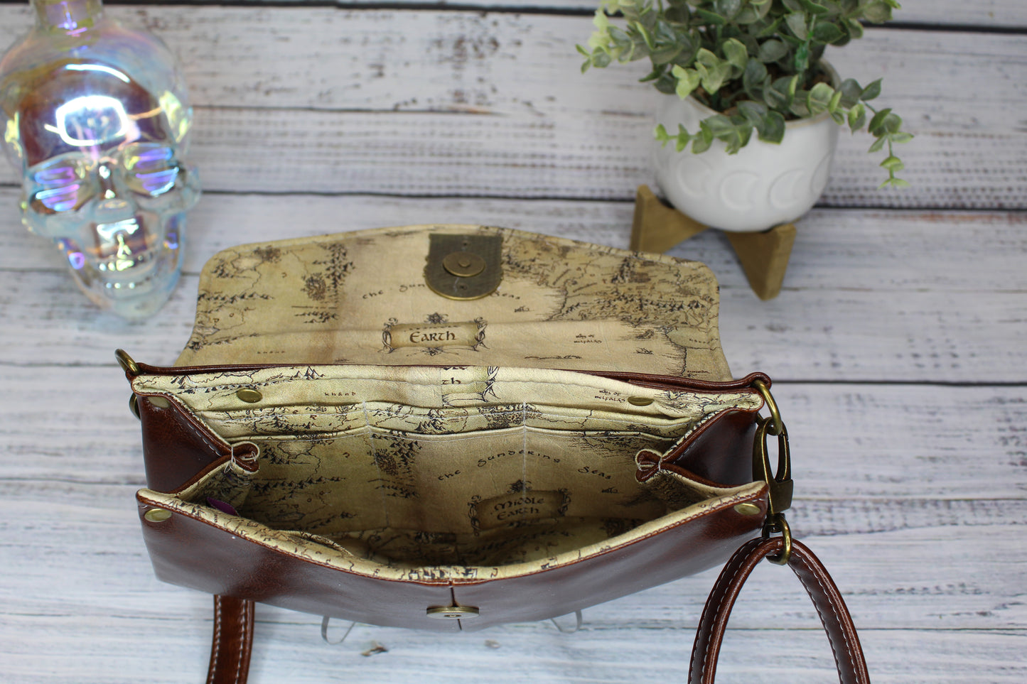 Dwarven Door Crossbody Bag