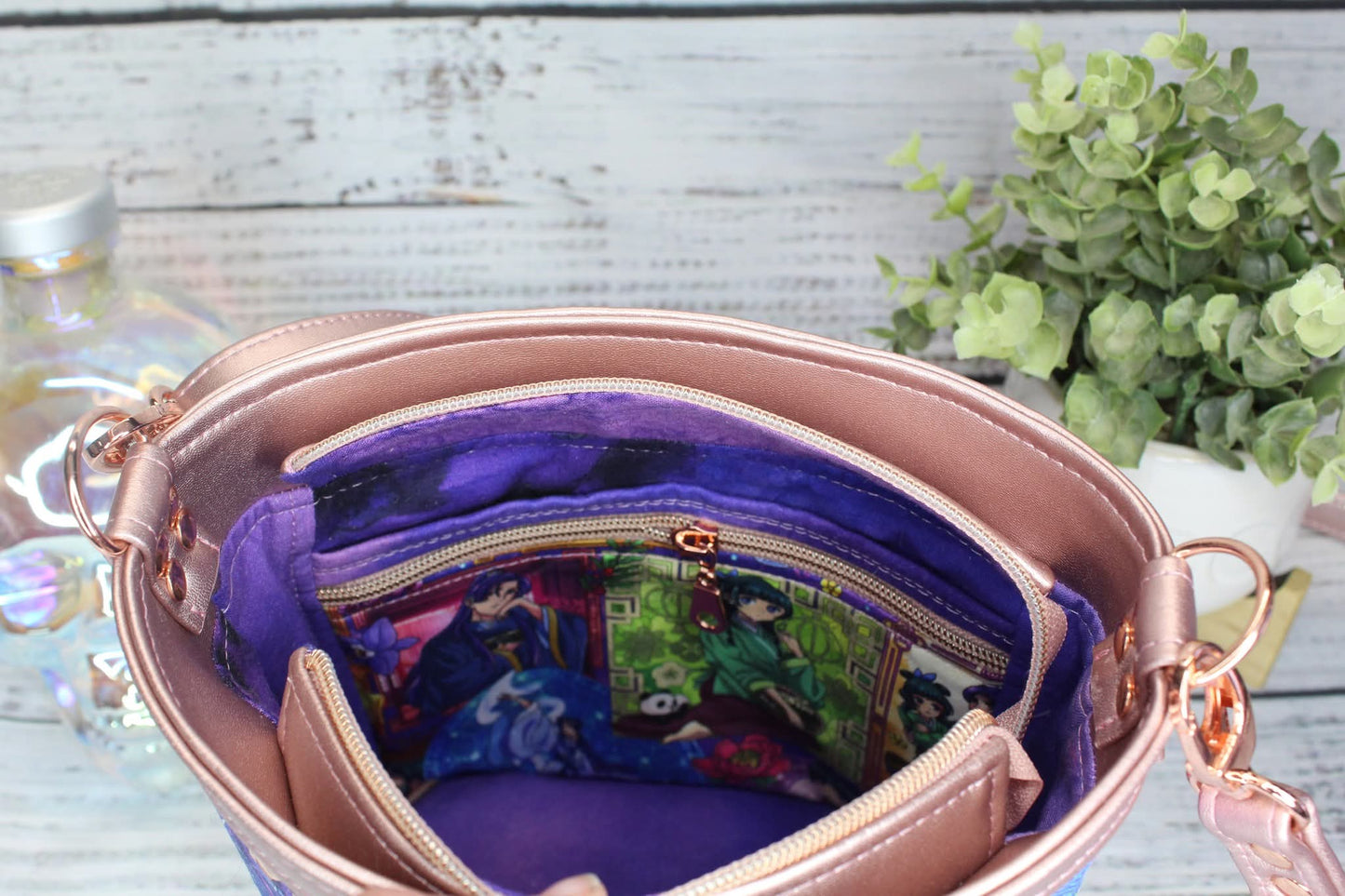 Apothecary Bucket Bag