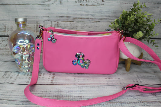 Pink Doll Crossbody Bag