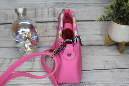 Pink Doll Crossbody Bag