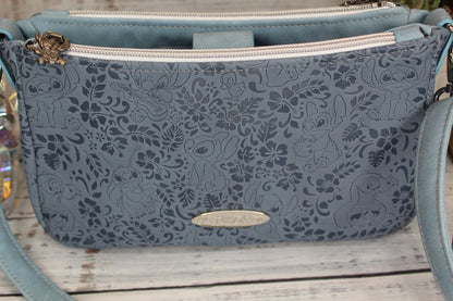 Blue Alien Crossbody Bag