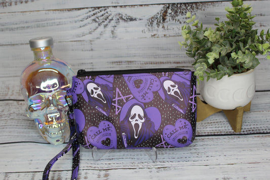 90's Ghost Wristlet