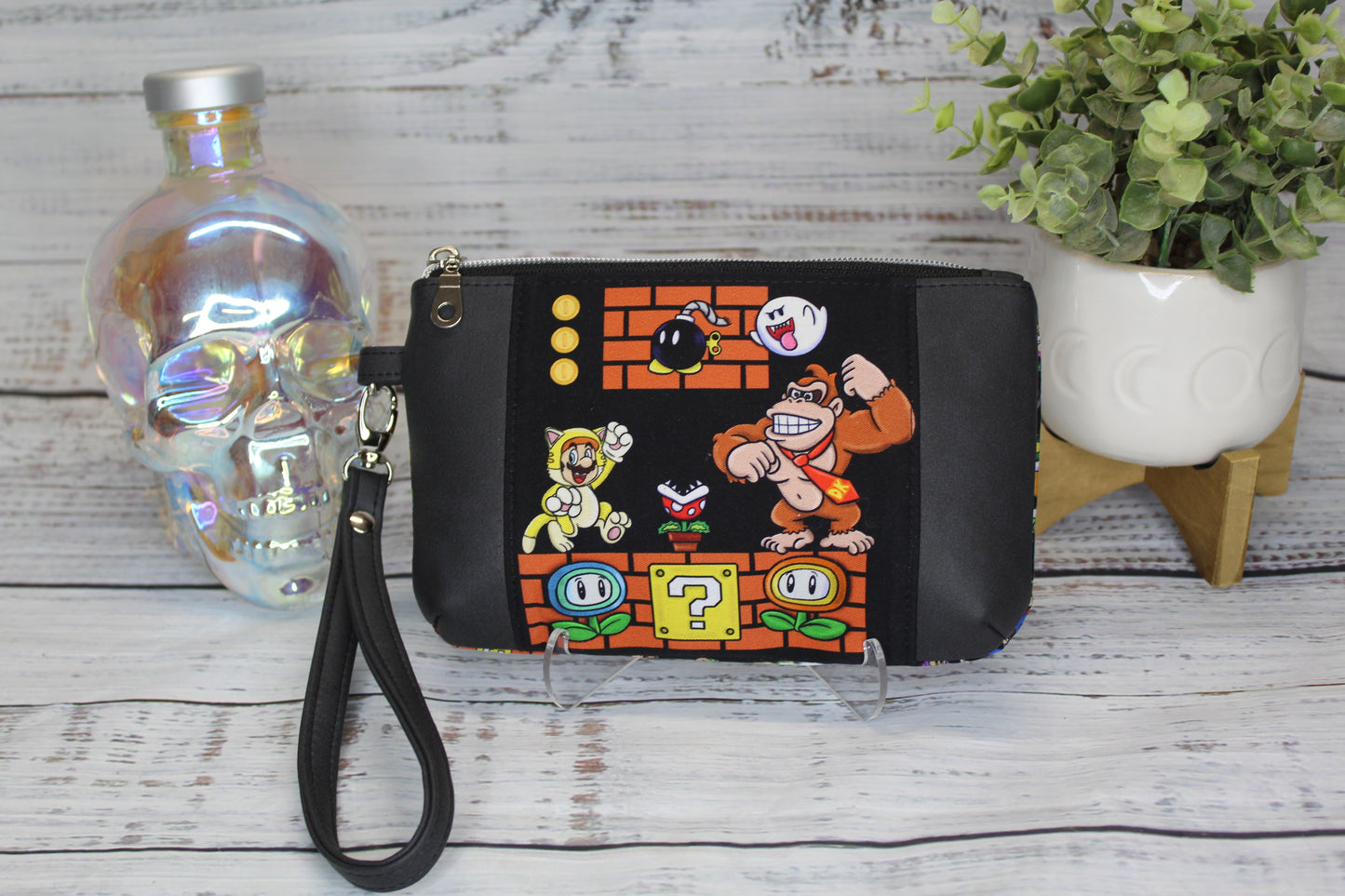 Nostalgic Video Game Wristlet