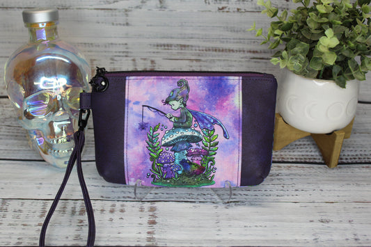 Mushroom Faerie Wristlet