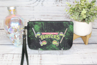 Fighting Turtles Wristlet