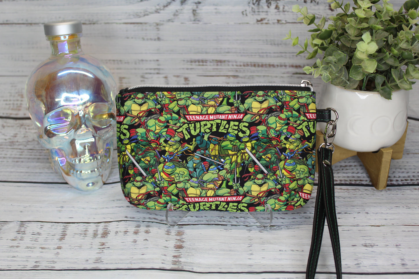 Fighting Turtles Wristlet