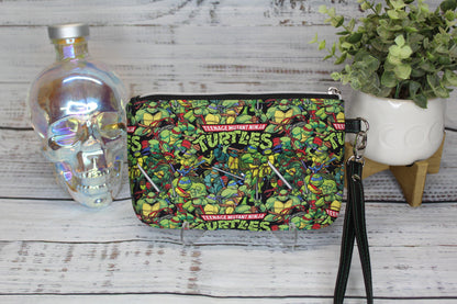 Fighting Turtles Wristlet