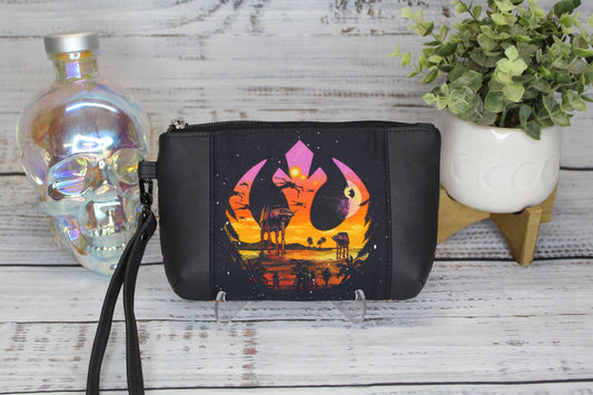 Rebel sunset Wristlet