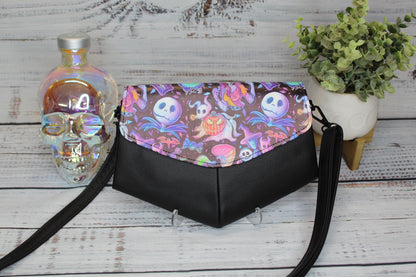 Skeleton and Friends - Large Crossbody Bag