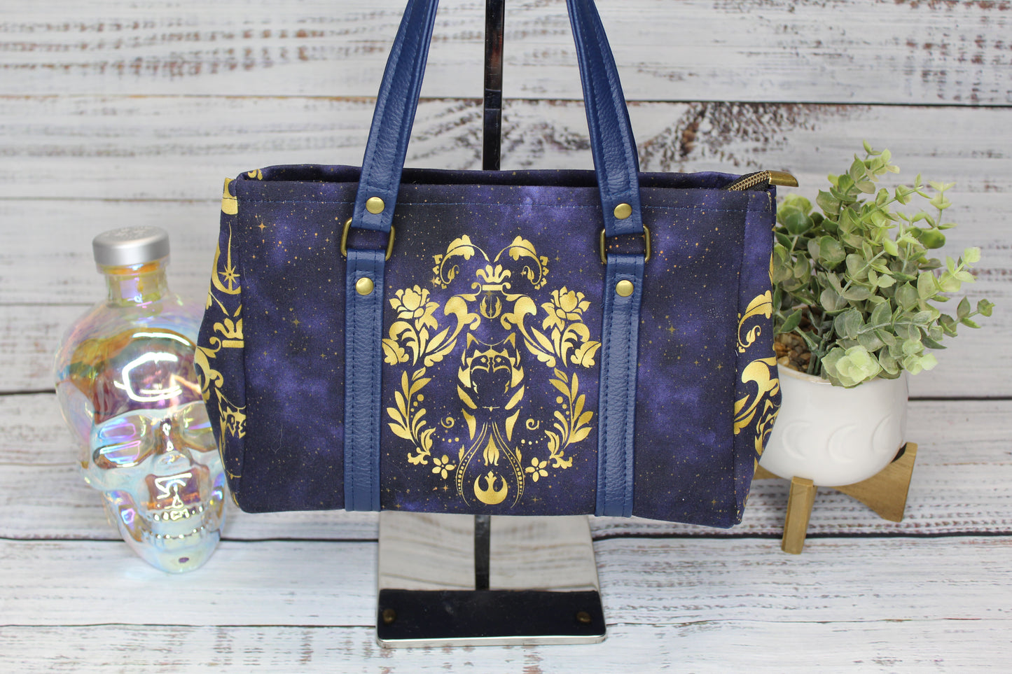 Space Hero Blue Handbag