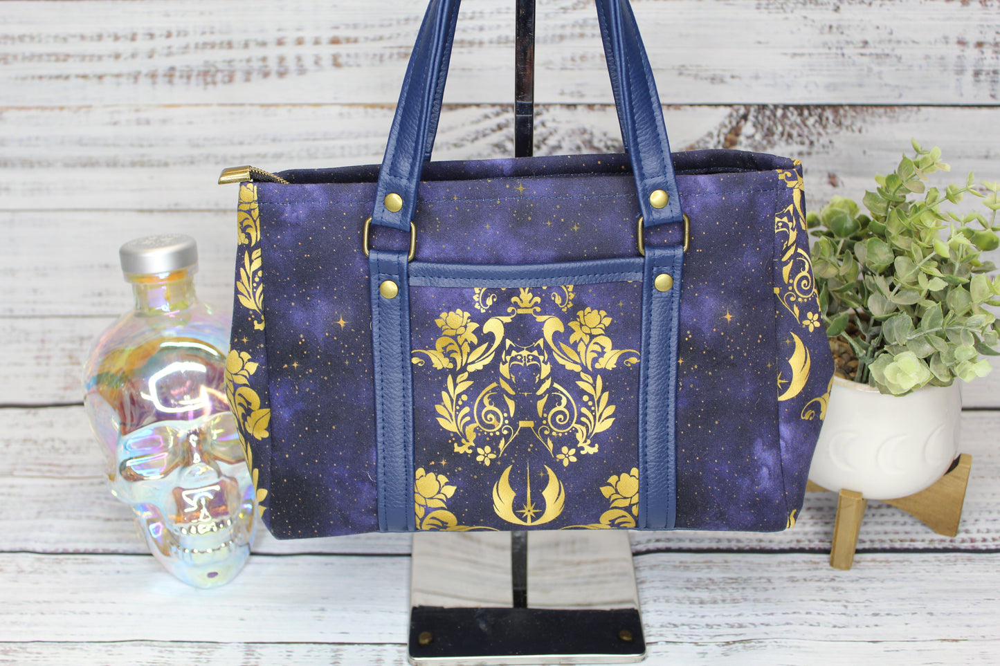 Space Hero Blue Handbag