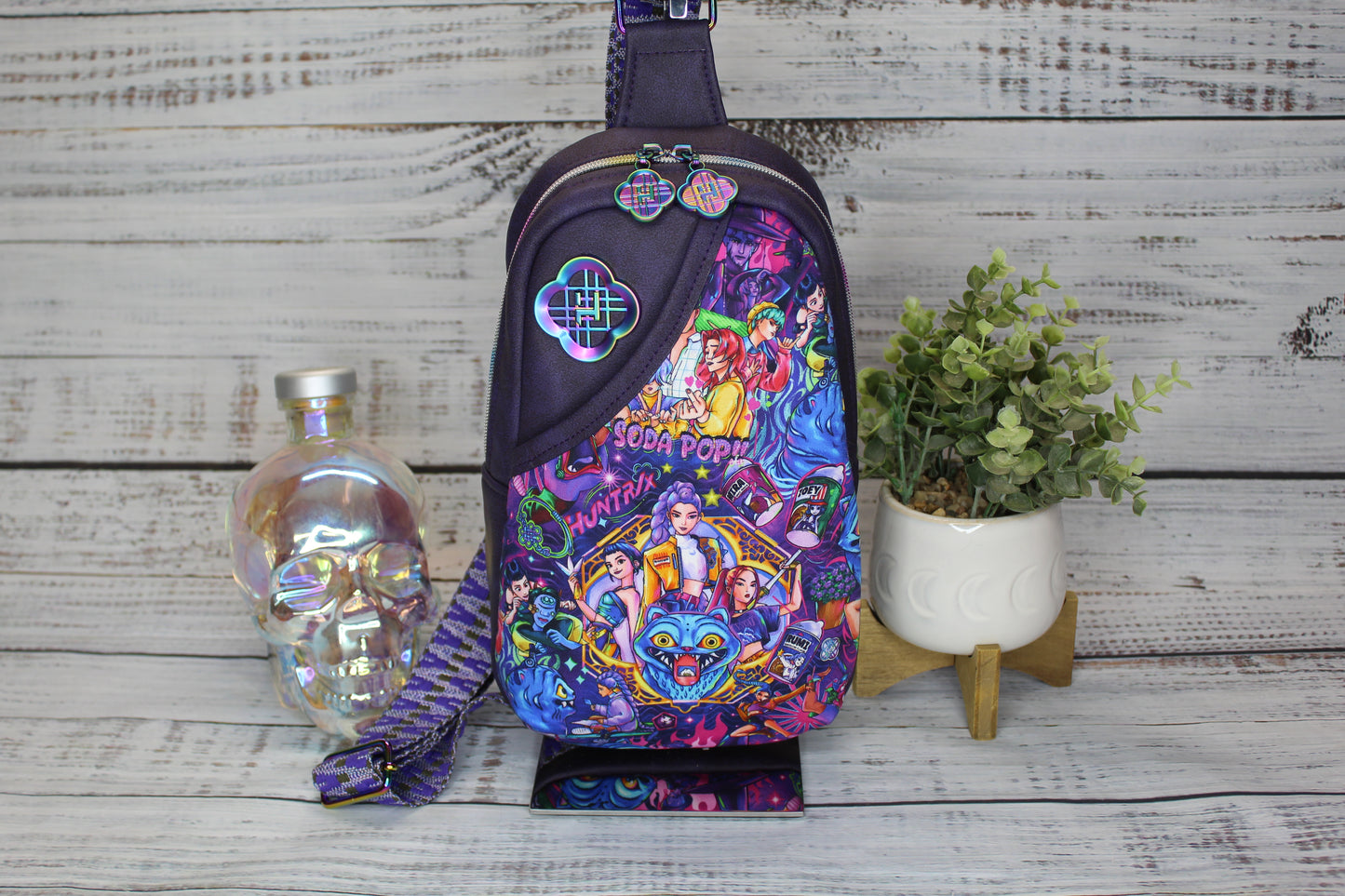 KPop Rainbow Hardware Sling Bag