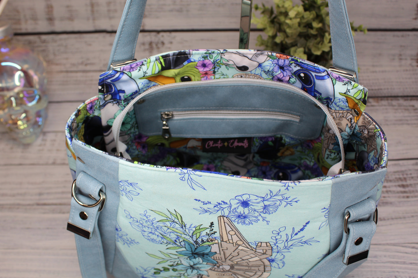 Floral Space Handbag