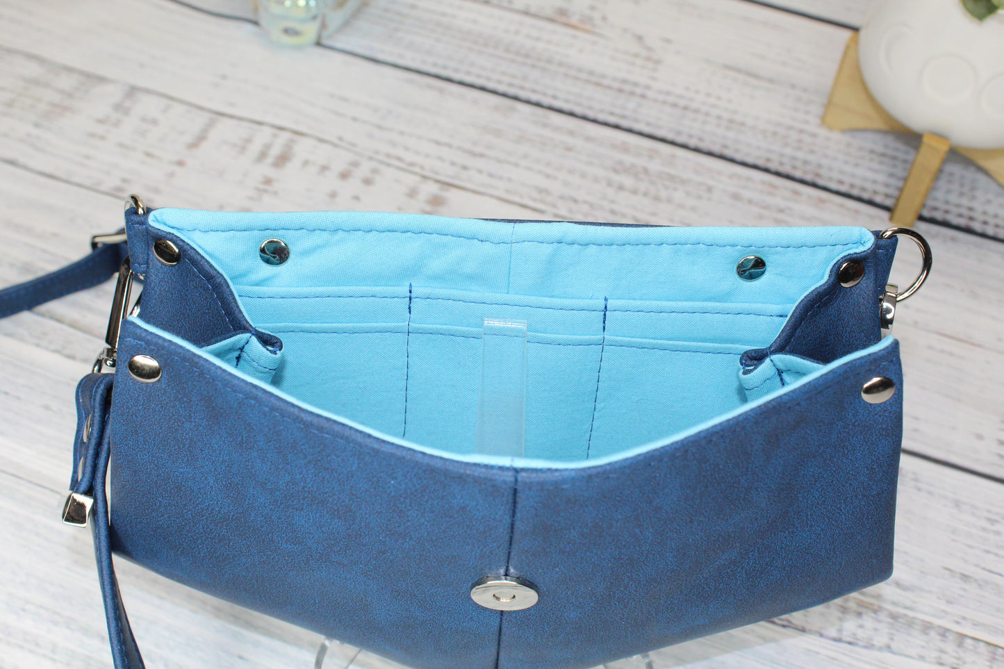 Blue Dog Crossbody Bag