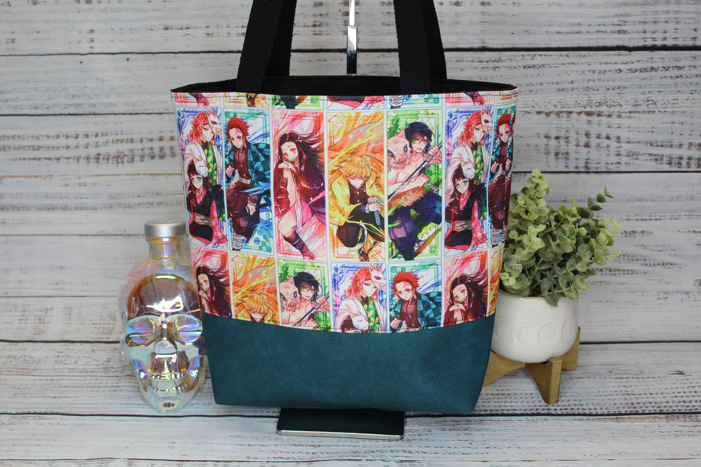 Slayer of Demons Art Nouveau Tote Bag