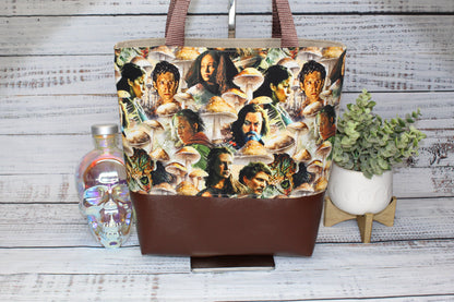 Mushroom Zombie Apocalypse Tote Bag