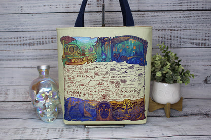 Fantasy Map Tote Bag