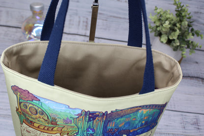 Fantasy Map Tote Bag