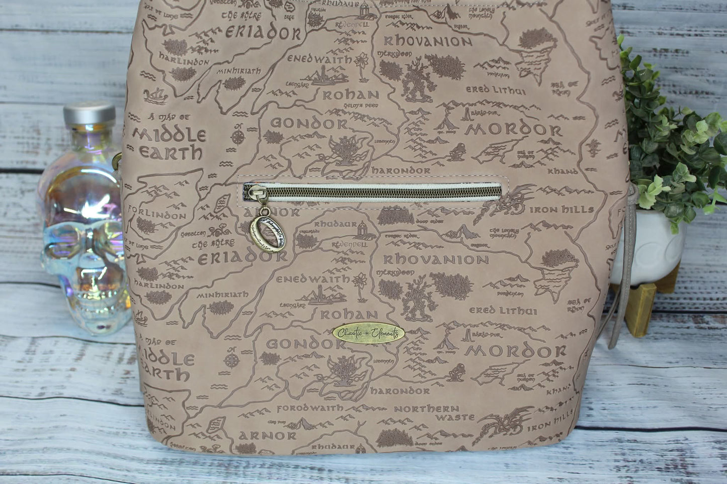 Map Slouch Bag
