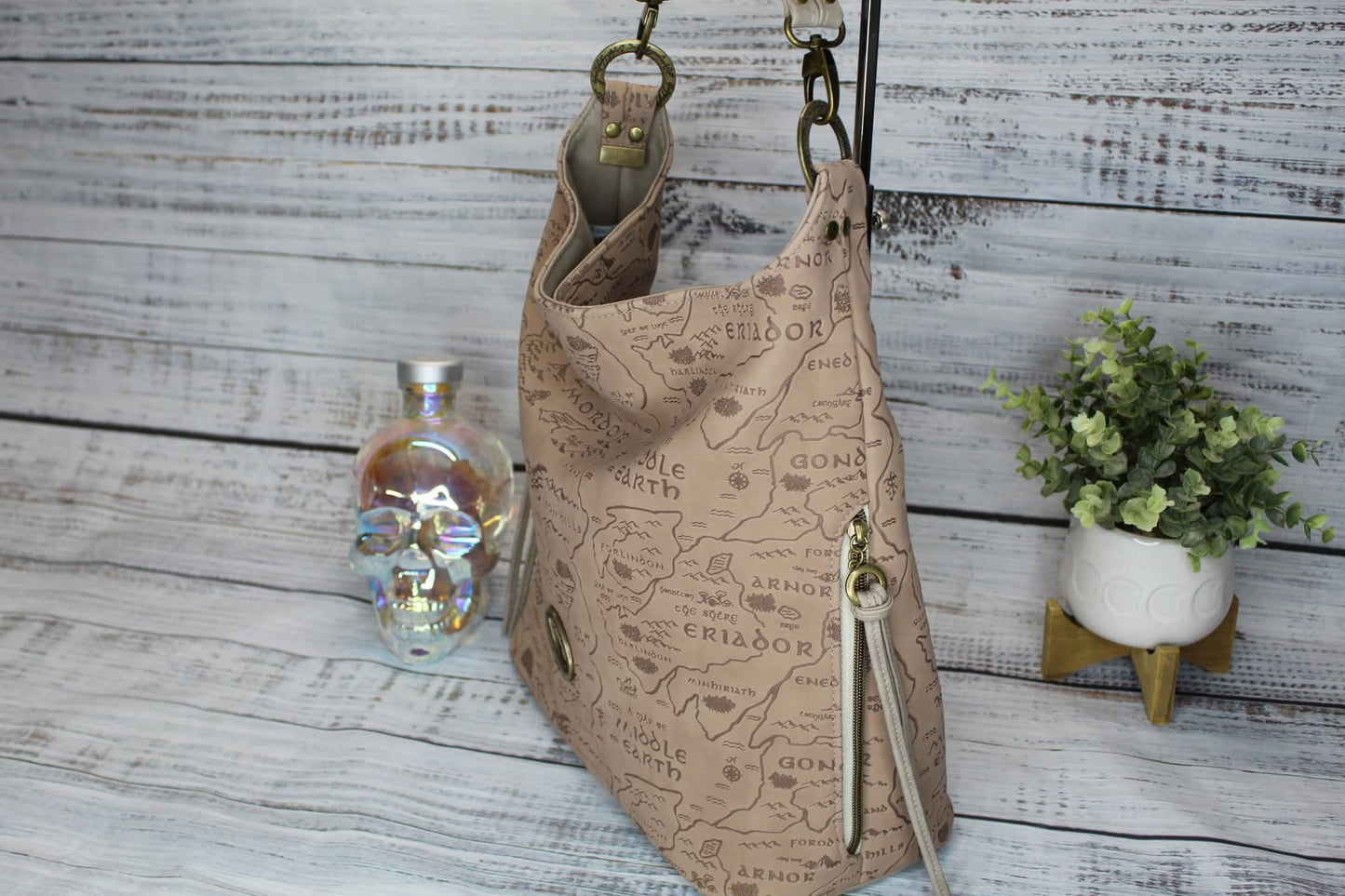Map Slouch Bag